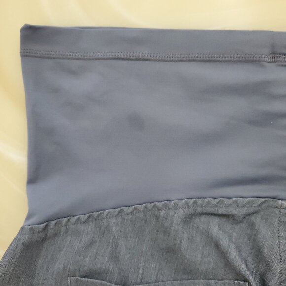 Figs Yola Maternity Technical Collection Scrub Pants in Heather Gray - Large - Picture 13 of 13